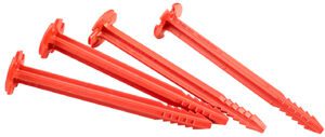 SwissPiranha RT150 set of 4 Hering superlight ultralight tent peg sardine