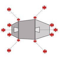 SwissPiranha Ultralight Peg Set for Fjällräven Abisko Lite 2 or Lite 3